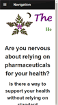 Mobile Screenshot of livingmedicineproject.com